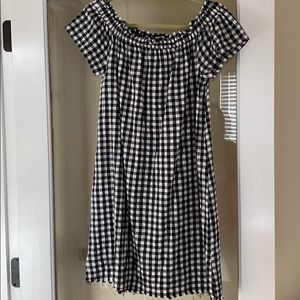 Black & White Checked dress
